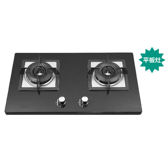 JZ(Y.R.T)2-P1平板灶/黑色铝包边